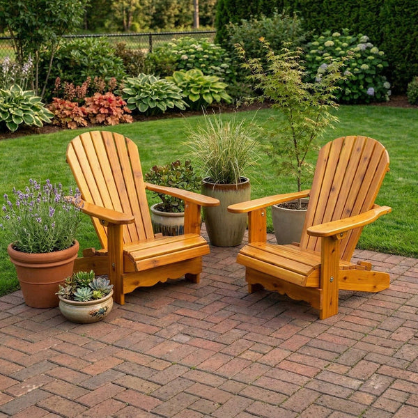 Northgrain Furniture Sterling Folding Adirondack Chair