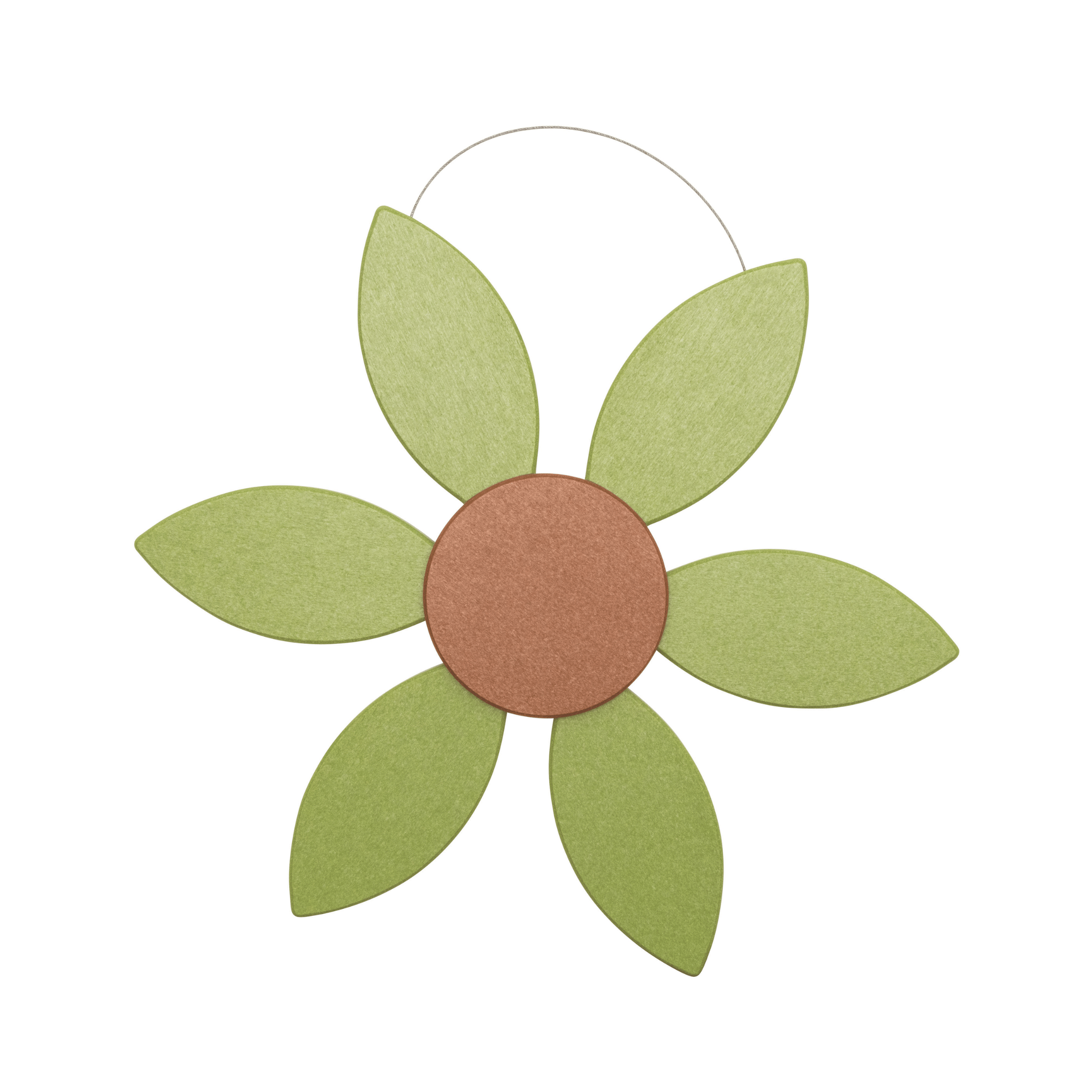Stratton Field Poly Lumber 20-Inch Large Hanging Flower Decoration