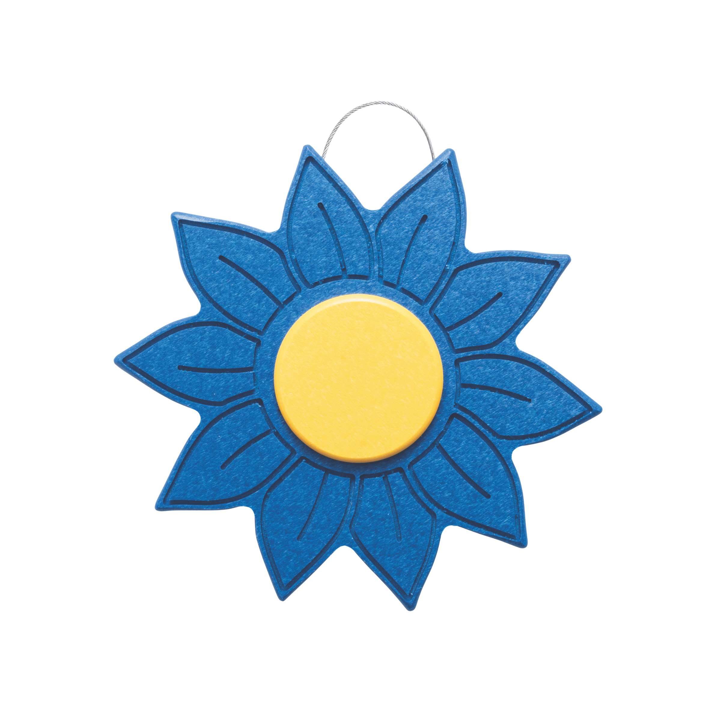 Stratton Field Poly Lumber 7.75-Inch Sunflower Garden Decoration
