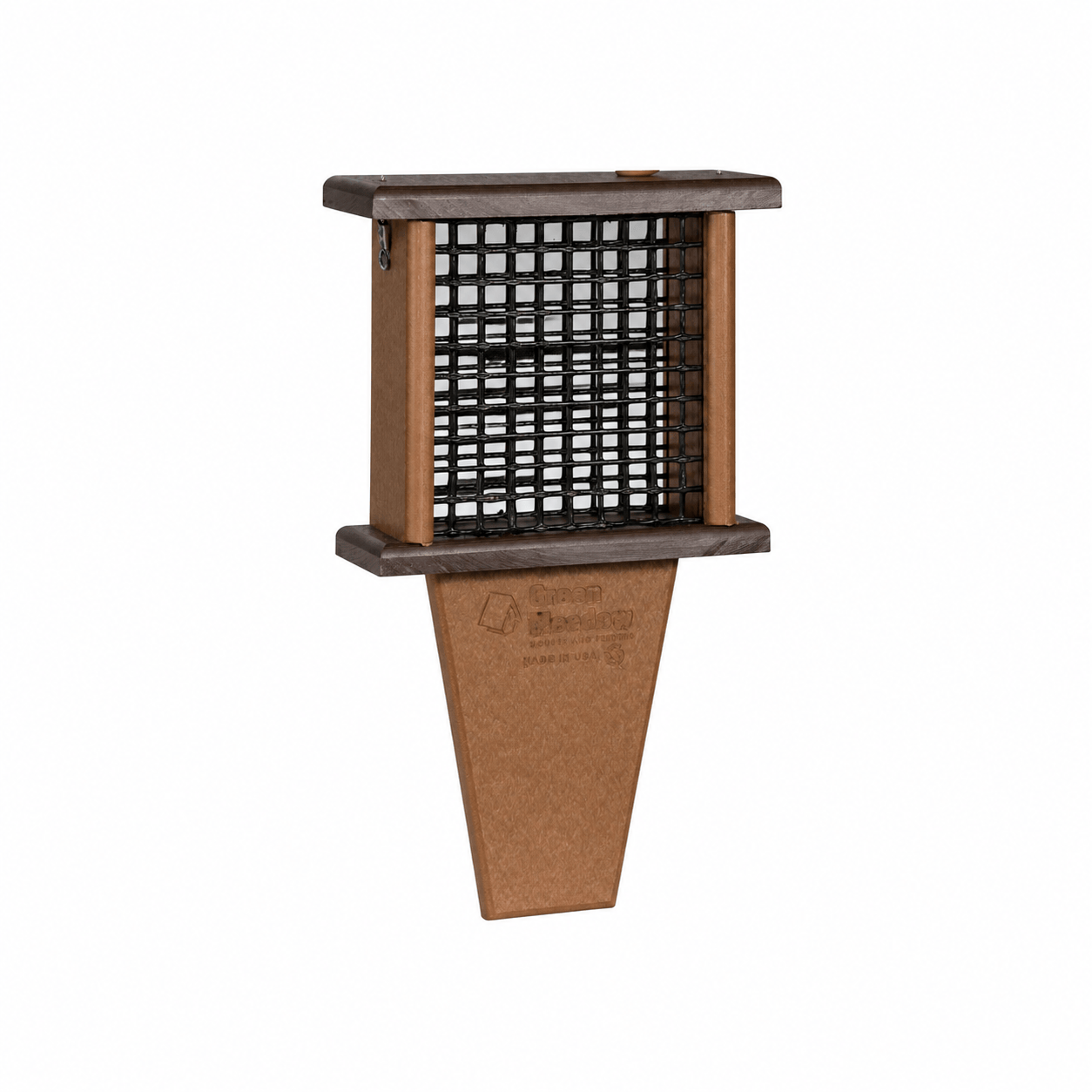 Stratton Field Poly Lumber Hanging Woodpecker Suet Feeder