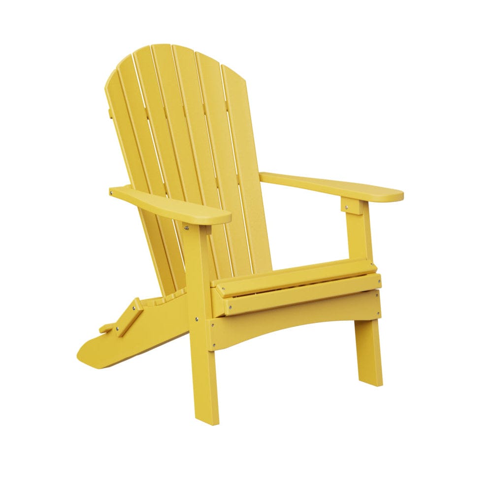 Berlin Gardens Comfo Back Poly Lumber Folding Adirondack Chair
