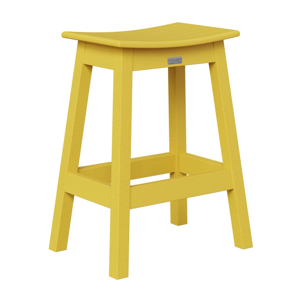 Berlin Gardens Saddle Poly Lumber Counter Stool