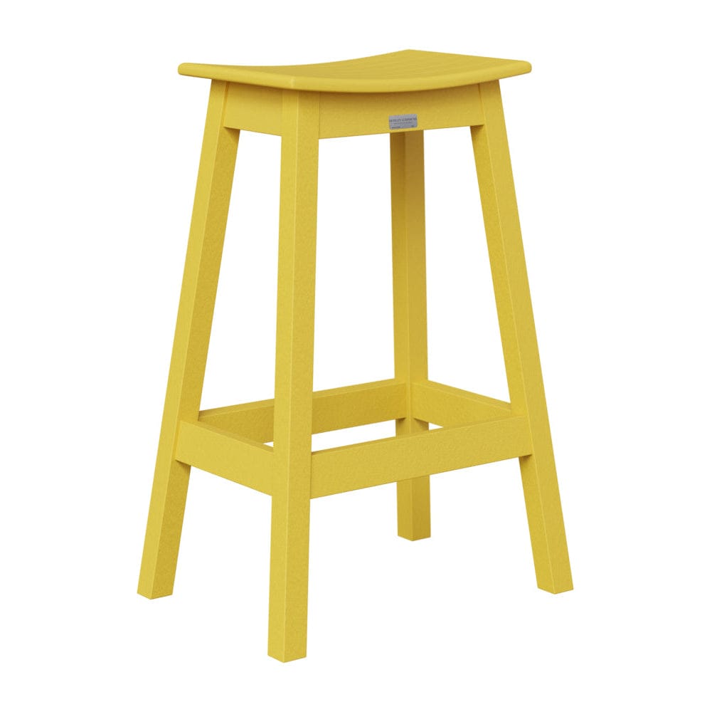 Berlin Gardens Saddle Poly Lumber Bar Stool