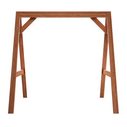 Amish Casual A-Frame Swing Stand in Cedar Stain