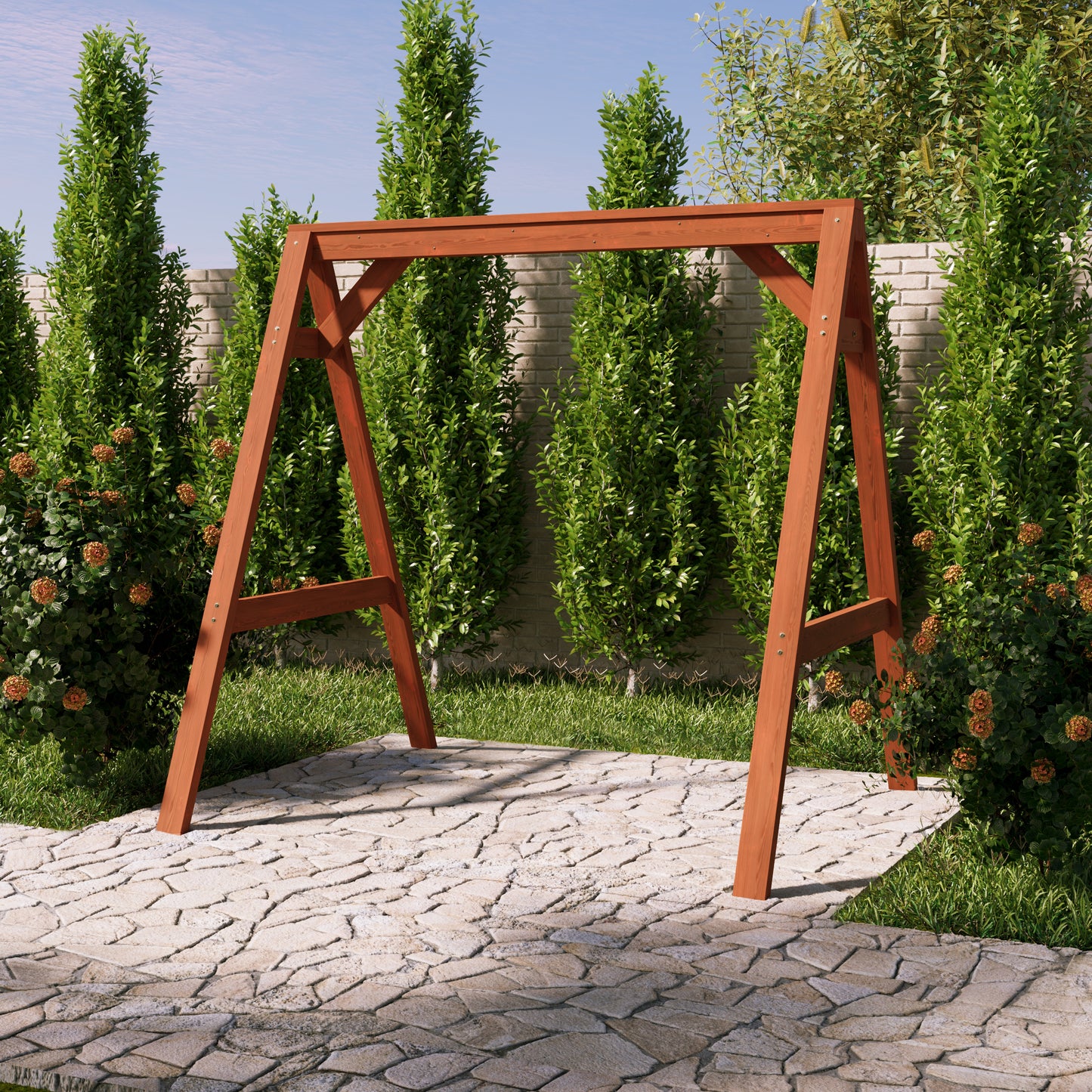 Amish Casual Heavy Duty A-Frame Swing Stand