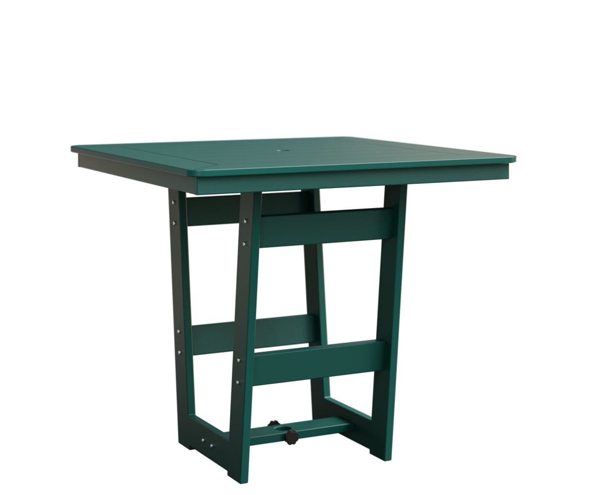 Berlin Gardens Hudson 40" Outdoor Poly Lumber Square Counter Height Table