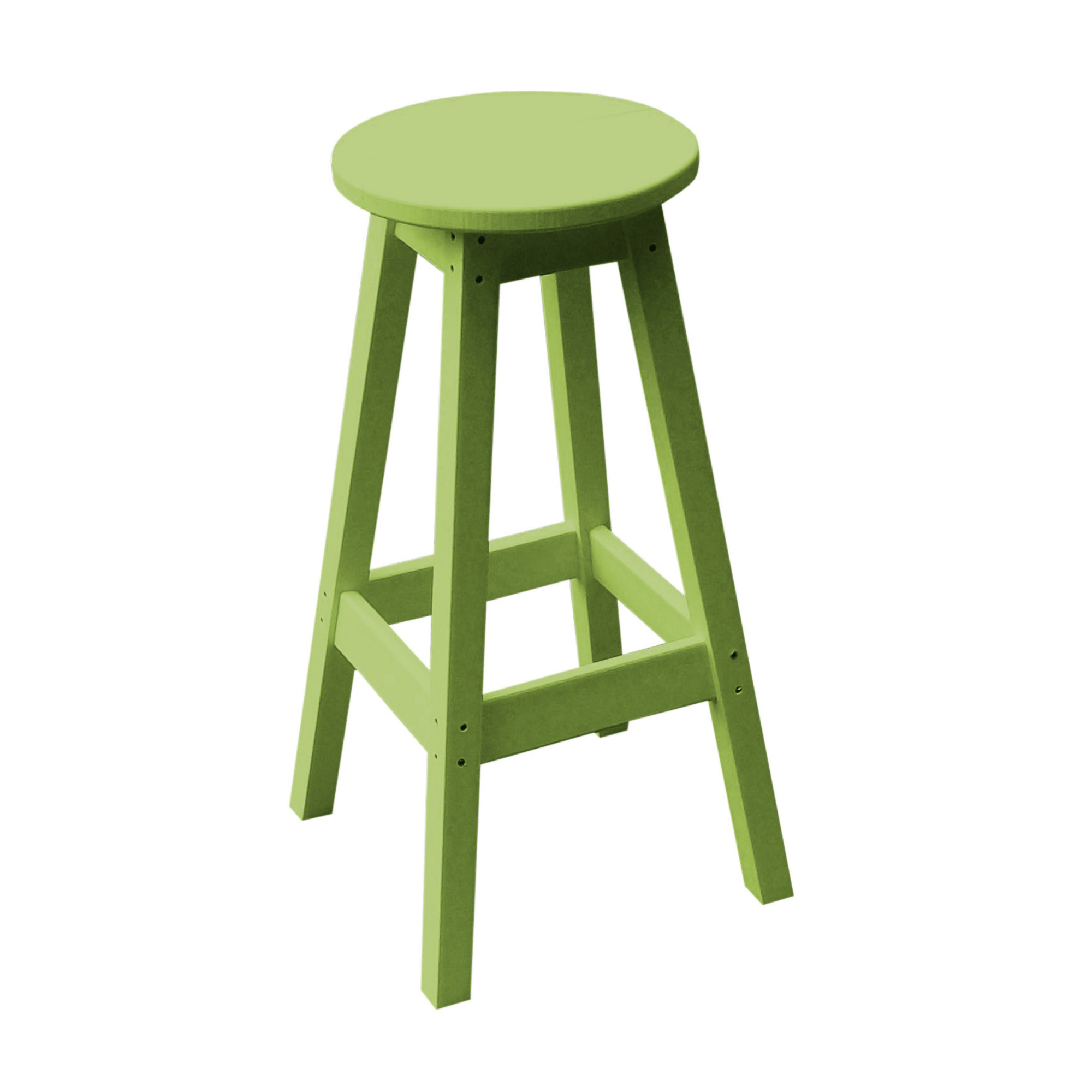 Keystone Amish Co. Poly Composite Round Bar Stool