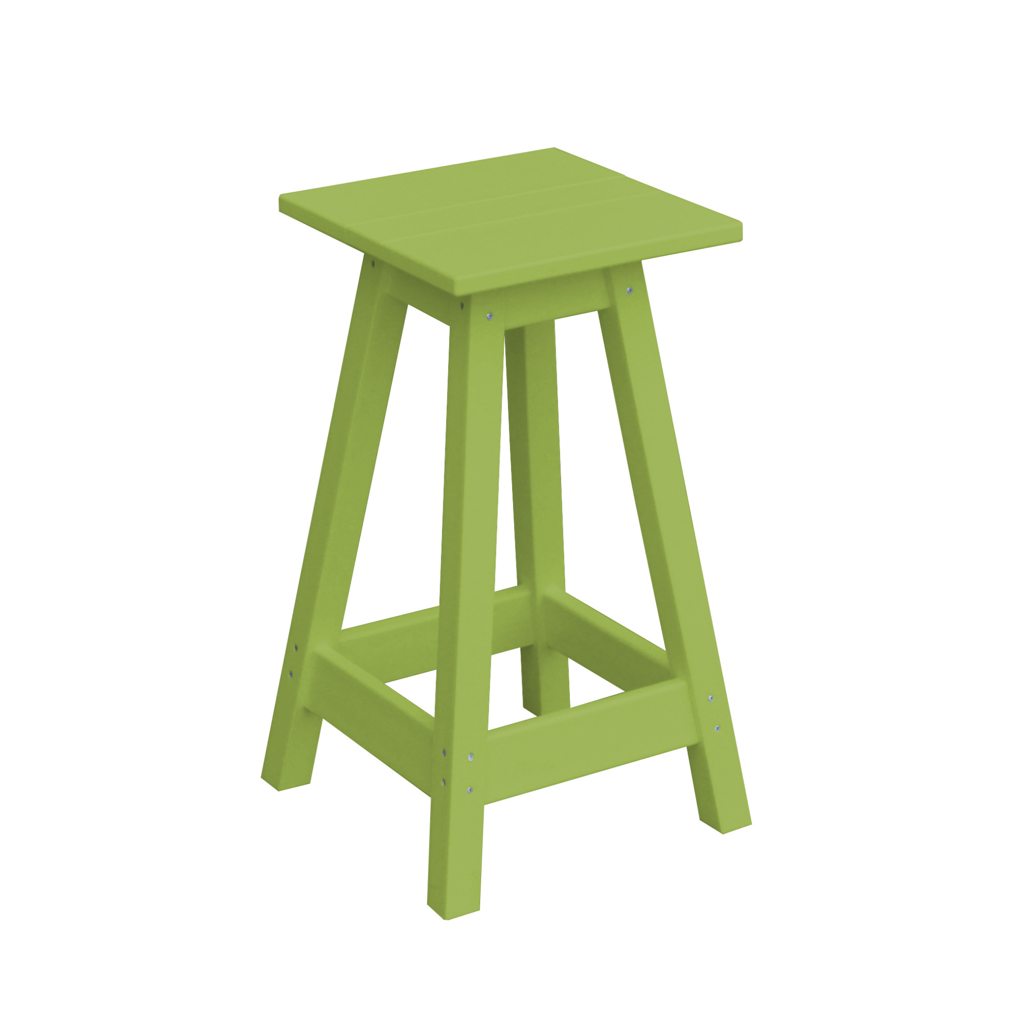 Keystone Amish Co. Square Poly Counter Stool