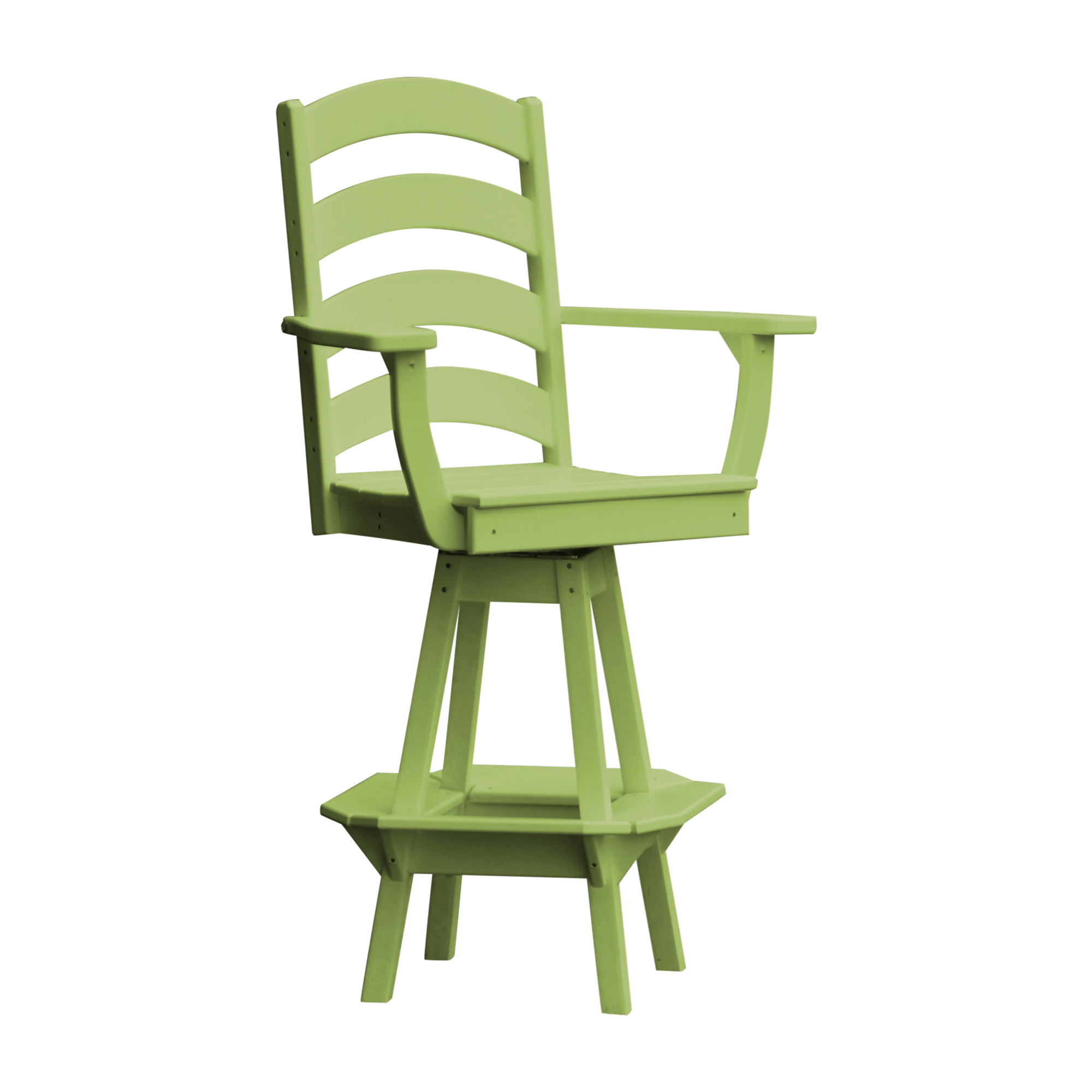 Keystone Amish Co. Josie Poly Composite Swivel Bar Chair