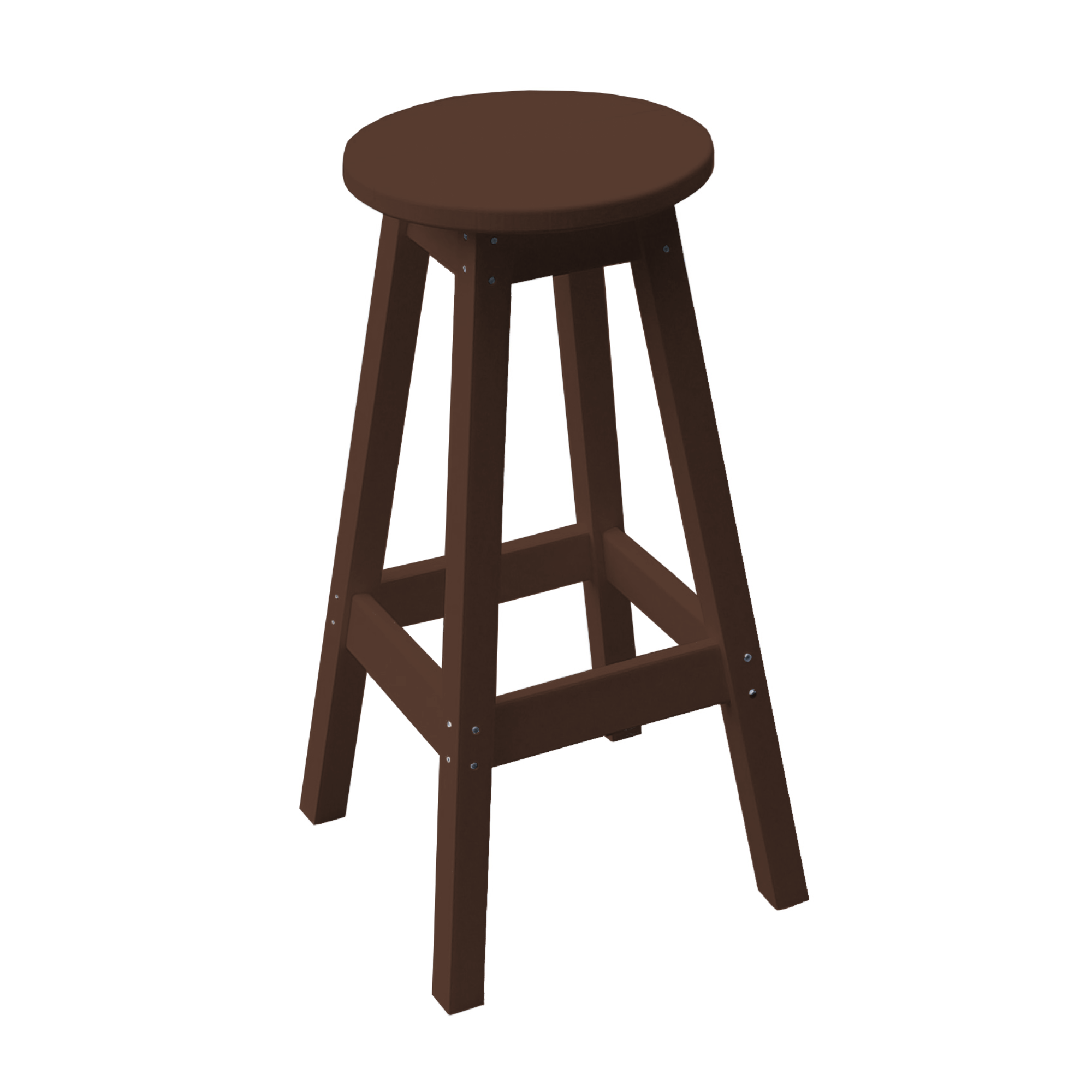 Keystone Amish Co. Poly Composite Round Bar Stool