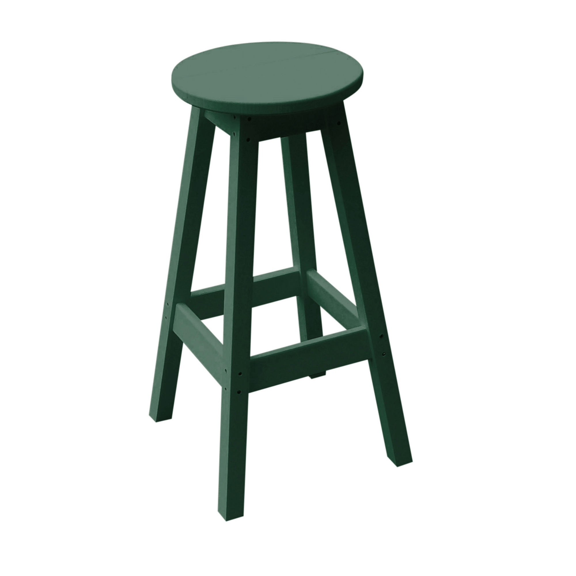 Keystone Amish Co. Poly Composite Round Bar Stool