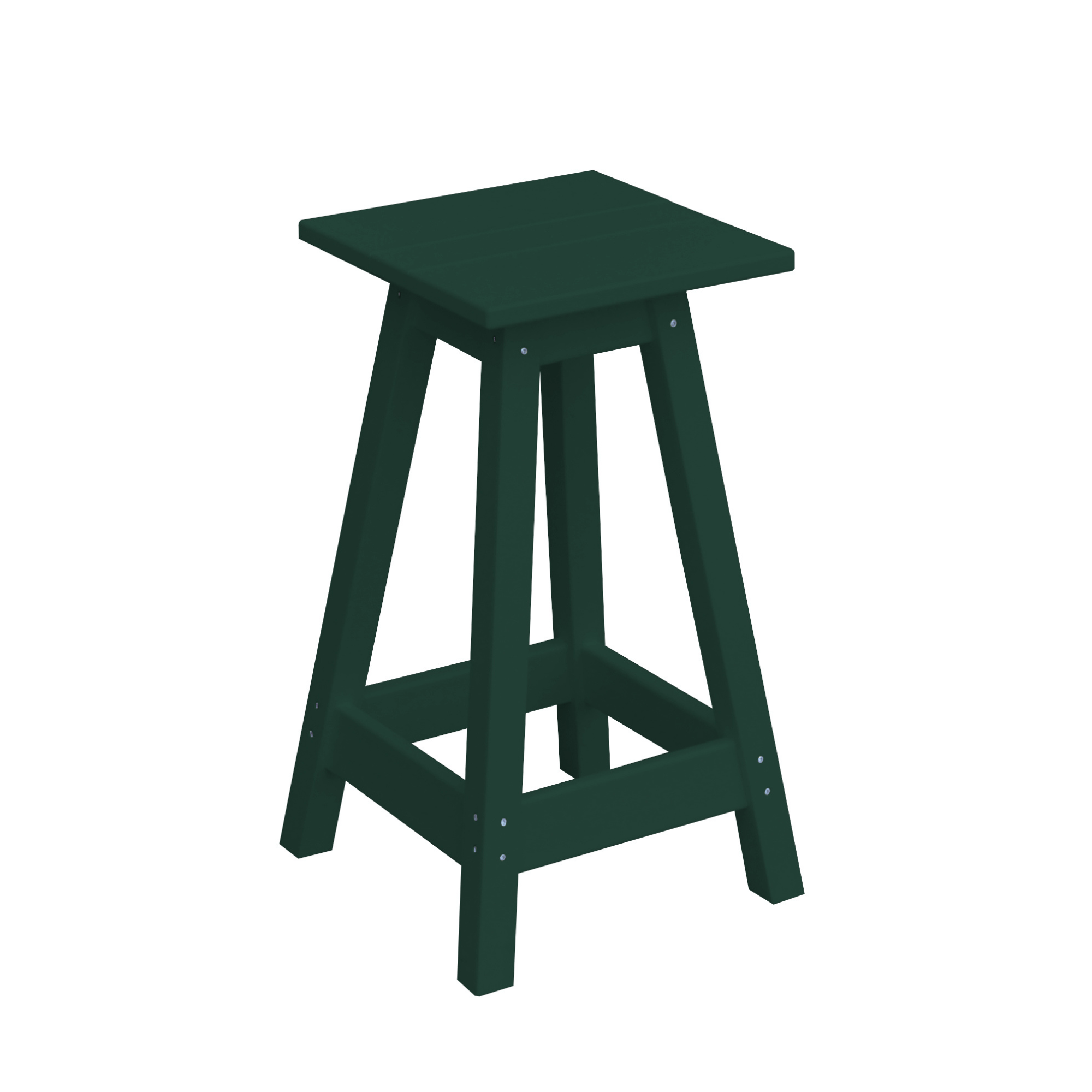 Keystone Amish Co. Square Poly Counter Stool