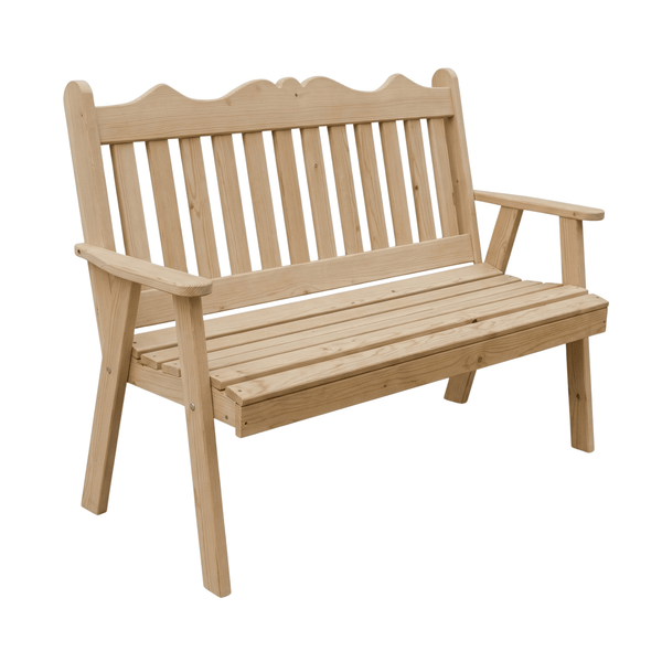 Keystone Amish Co. Red Cedar York Garden Bench