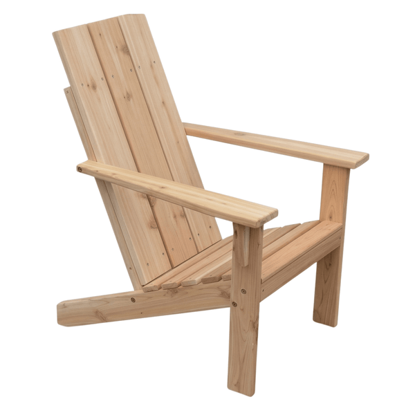 Keystone Amish Co. Red Cedar Modern Adirondack Chair