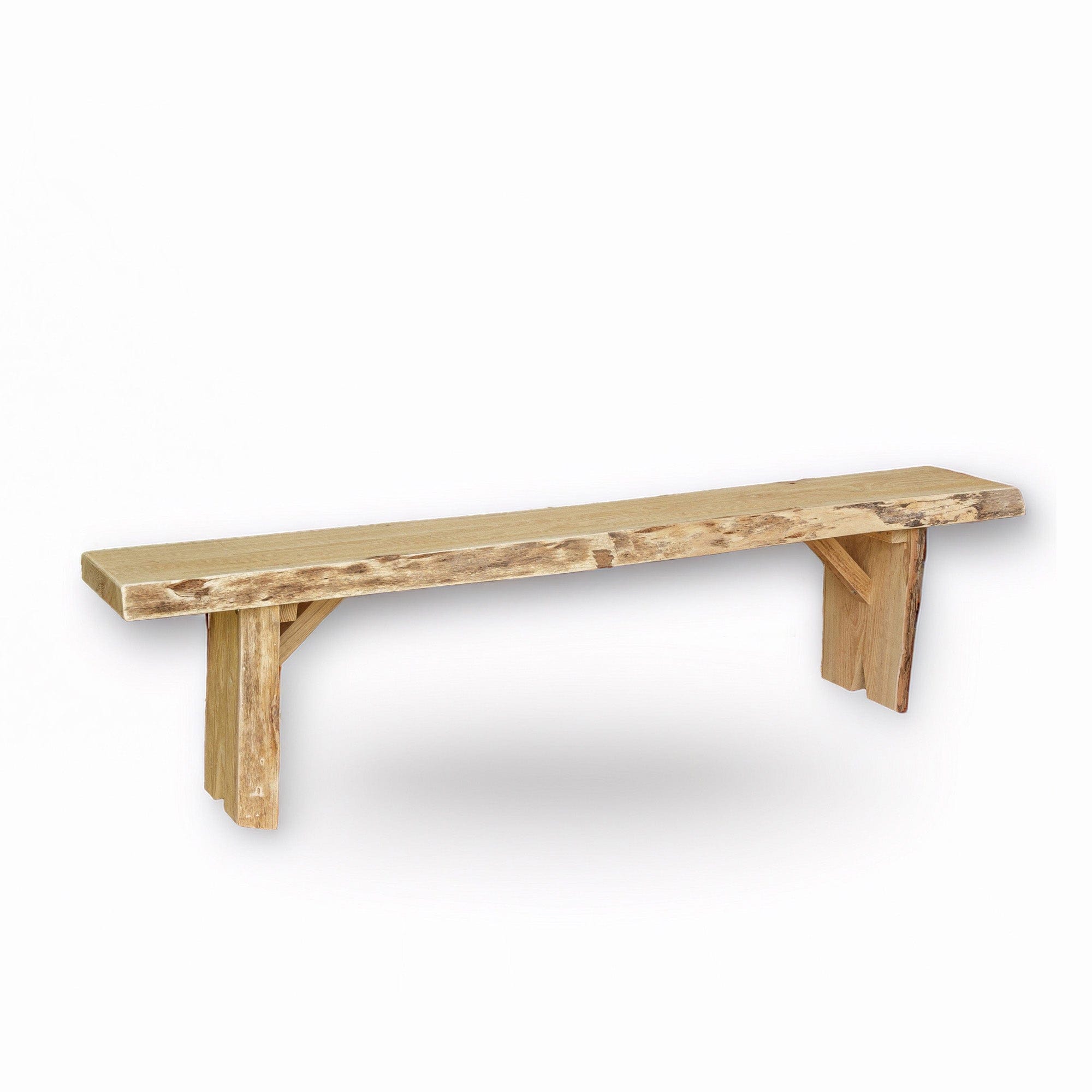 Keystone Amish Co. Palmer Live Edge Backless Bench