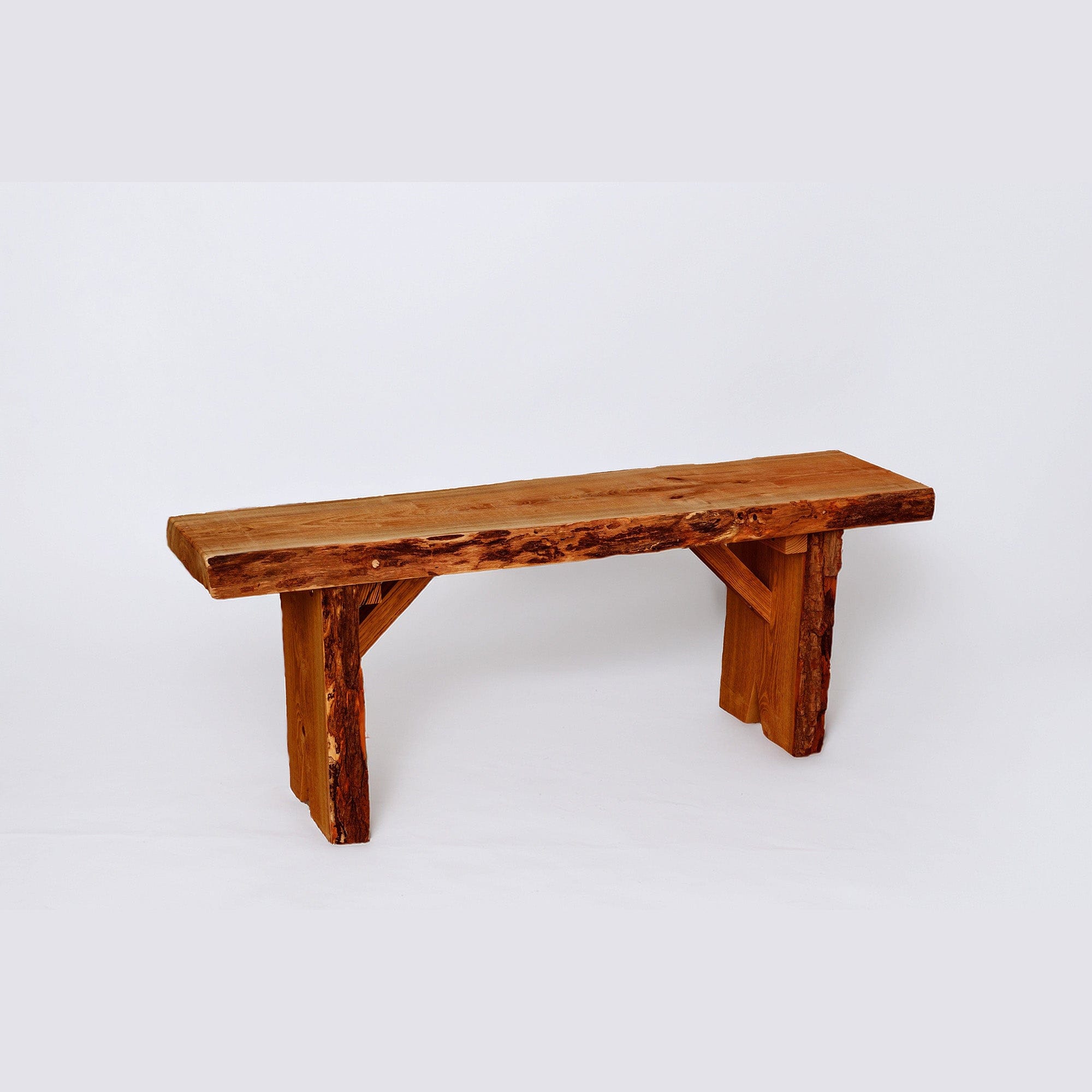 Keystone Amish Co. Palmer Live Edge Backless Bench