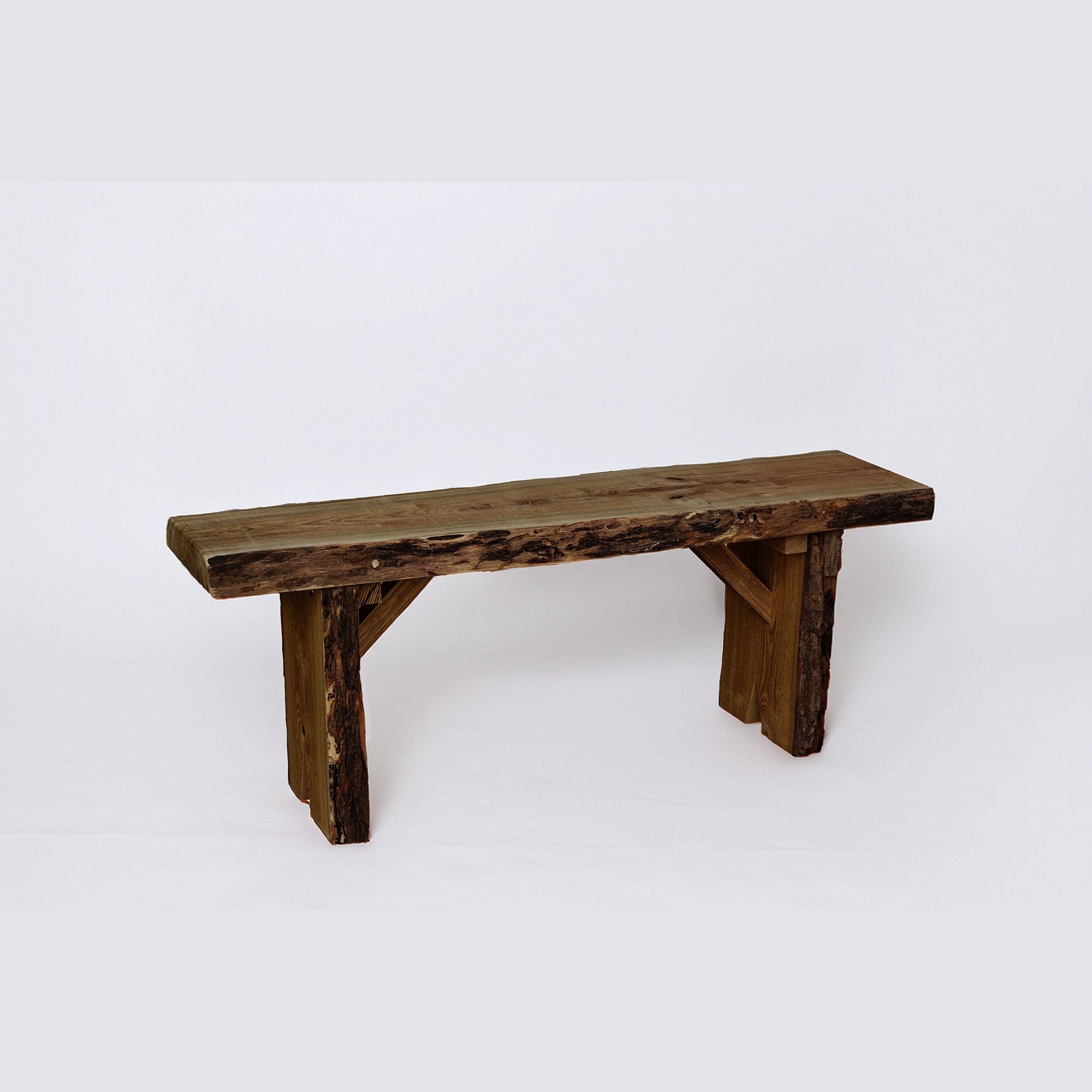 Keystone Amish Co. Palmer Live Edge Backless Bench