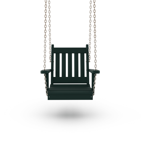 Keystone Amish Co. Franklin Swing Chair, Dark Green