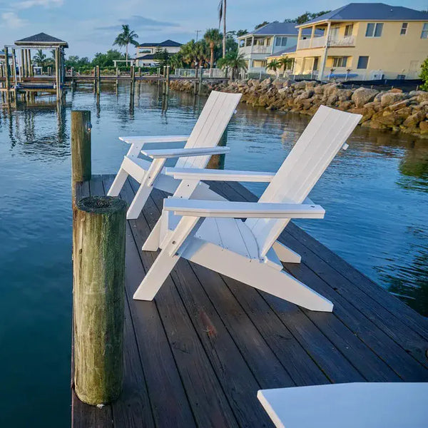 Urban Adirondack Chairs in White
