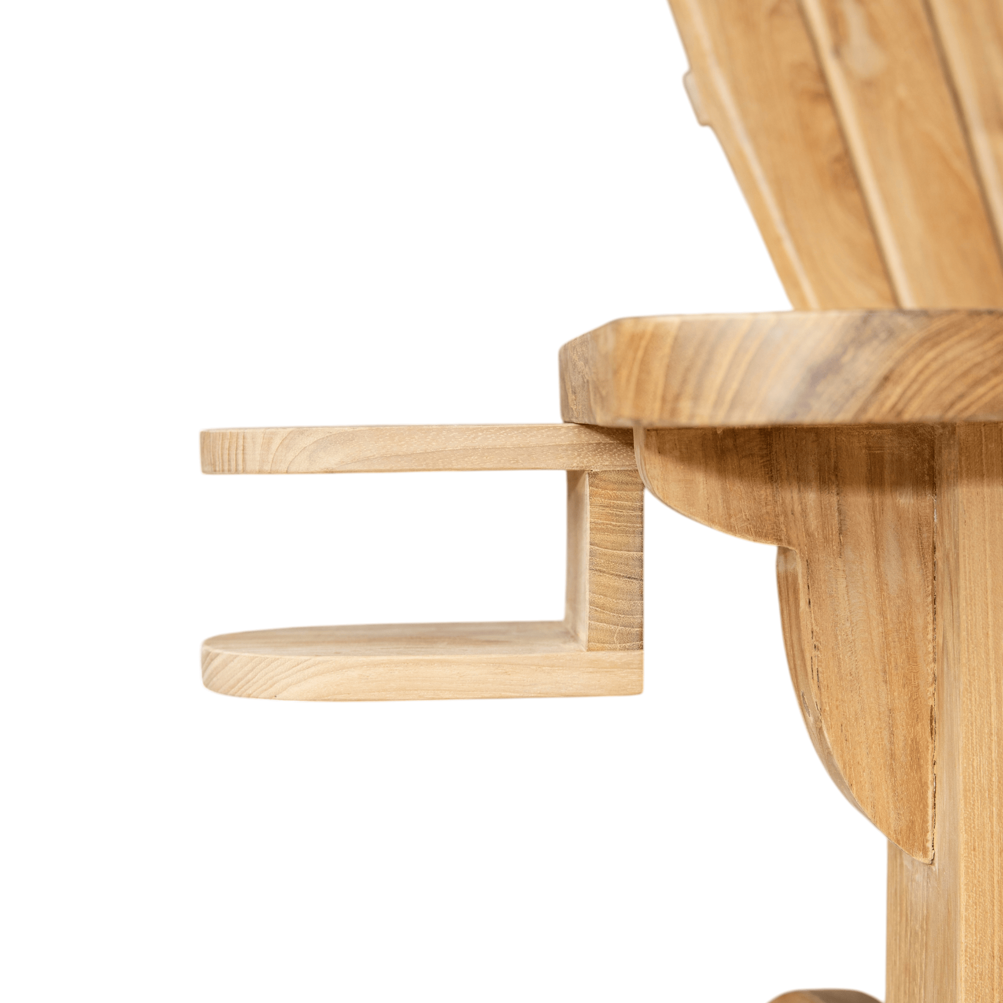 East Green Grade-A Teak Cupholder