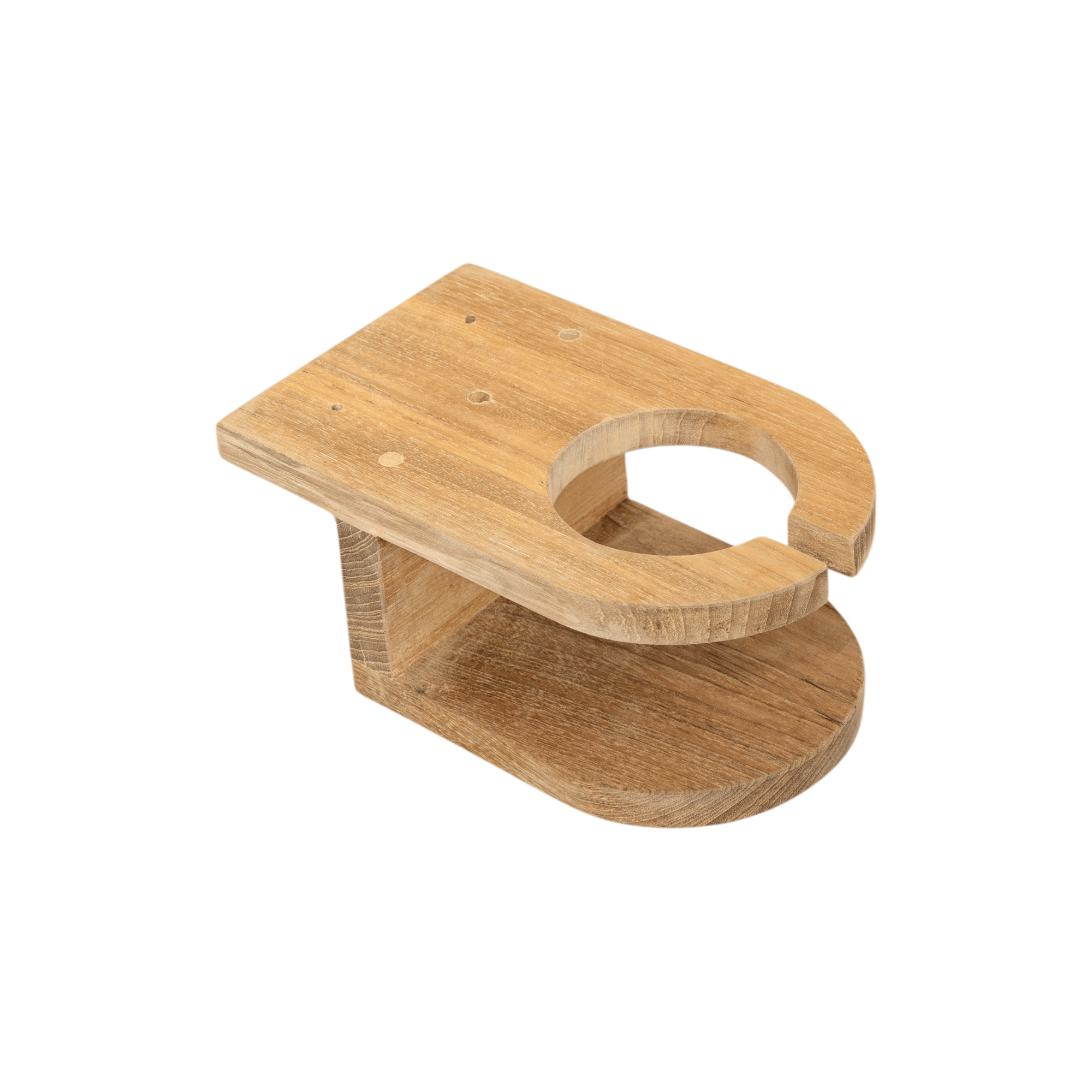 East Green Grade-A Teak Cupholder