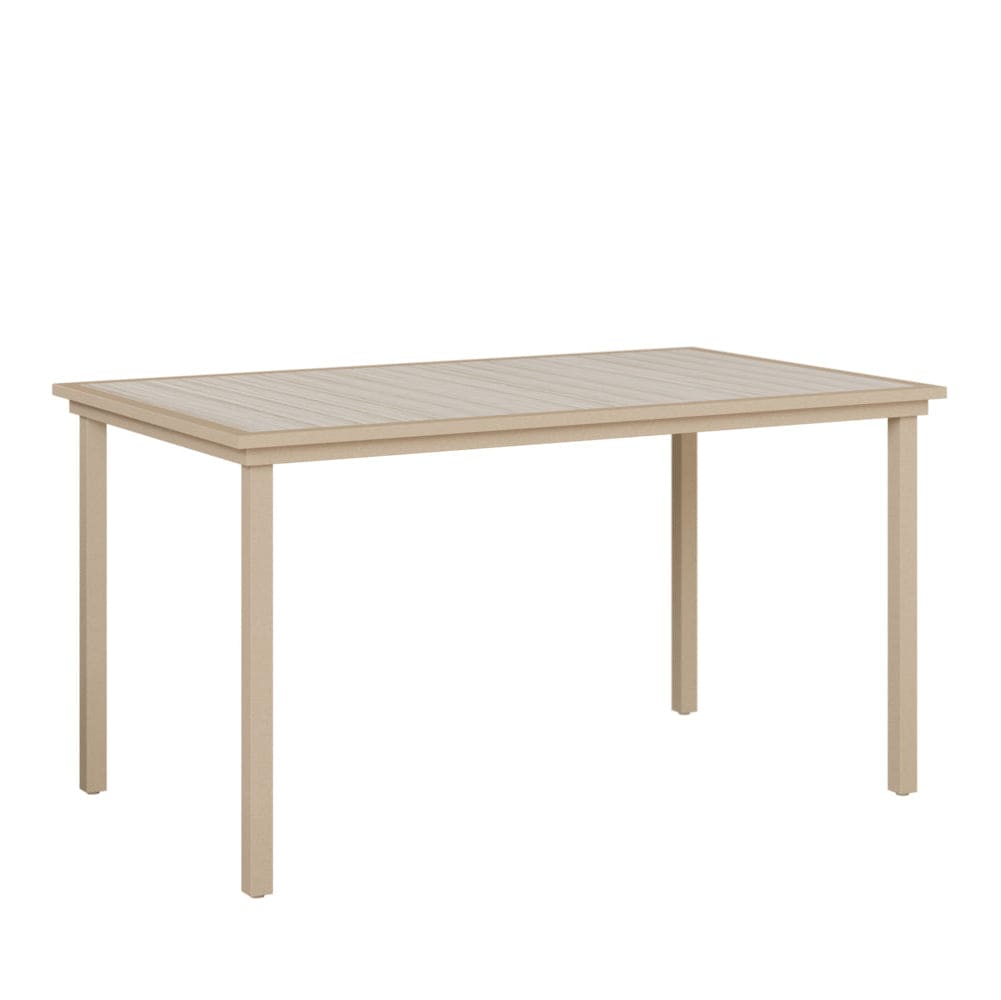 Berlin Gardens Vida 73″ Aluminum Bar Table