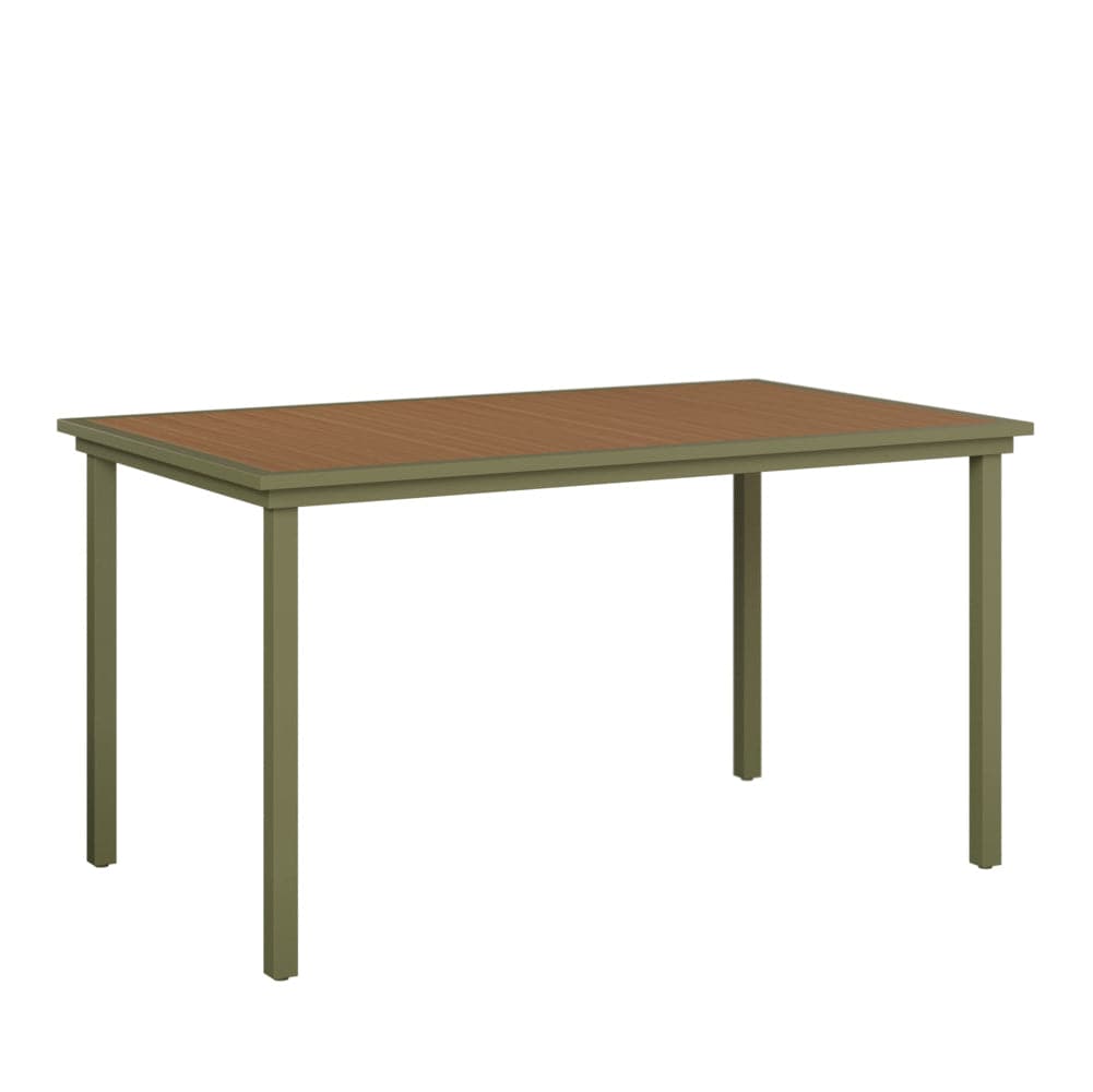 Berlin Gardens Vida 73″ Aluminum Bar Table