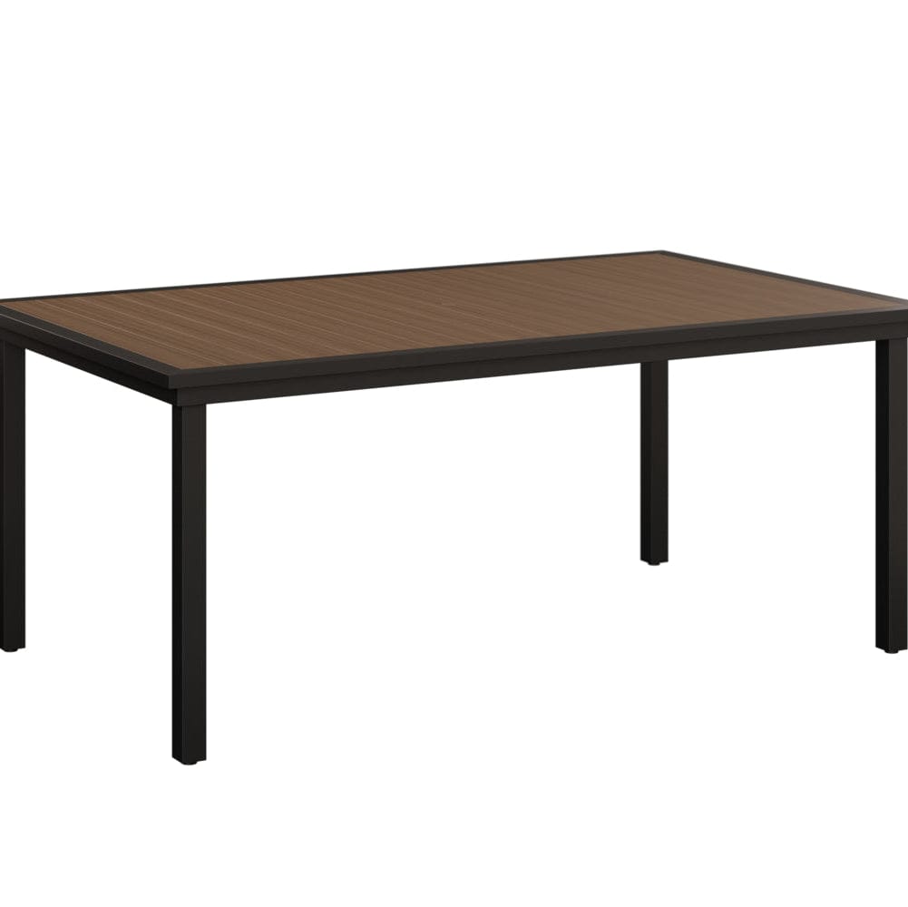 Berlin Gardens Vida 73″ Aluminum Dining Table