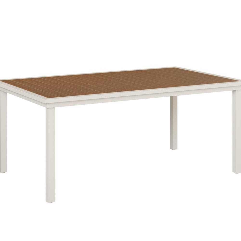 Berlin Gardens Vida 73″ Aluminum Dining Table