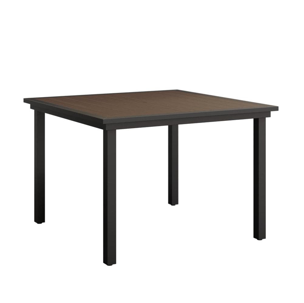 Berlin Gardens Vida 44″ Square Aluminum Dining Table