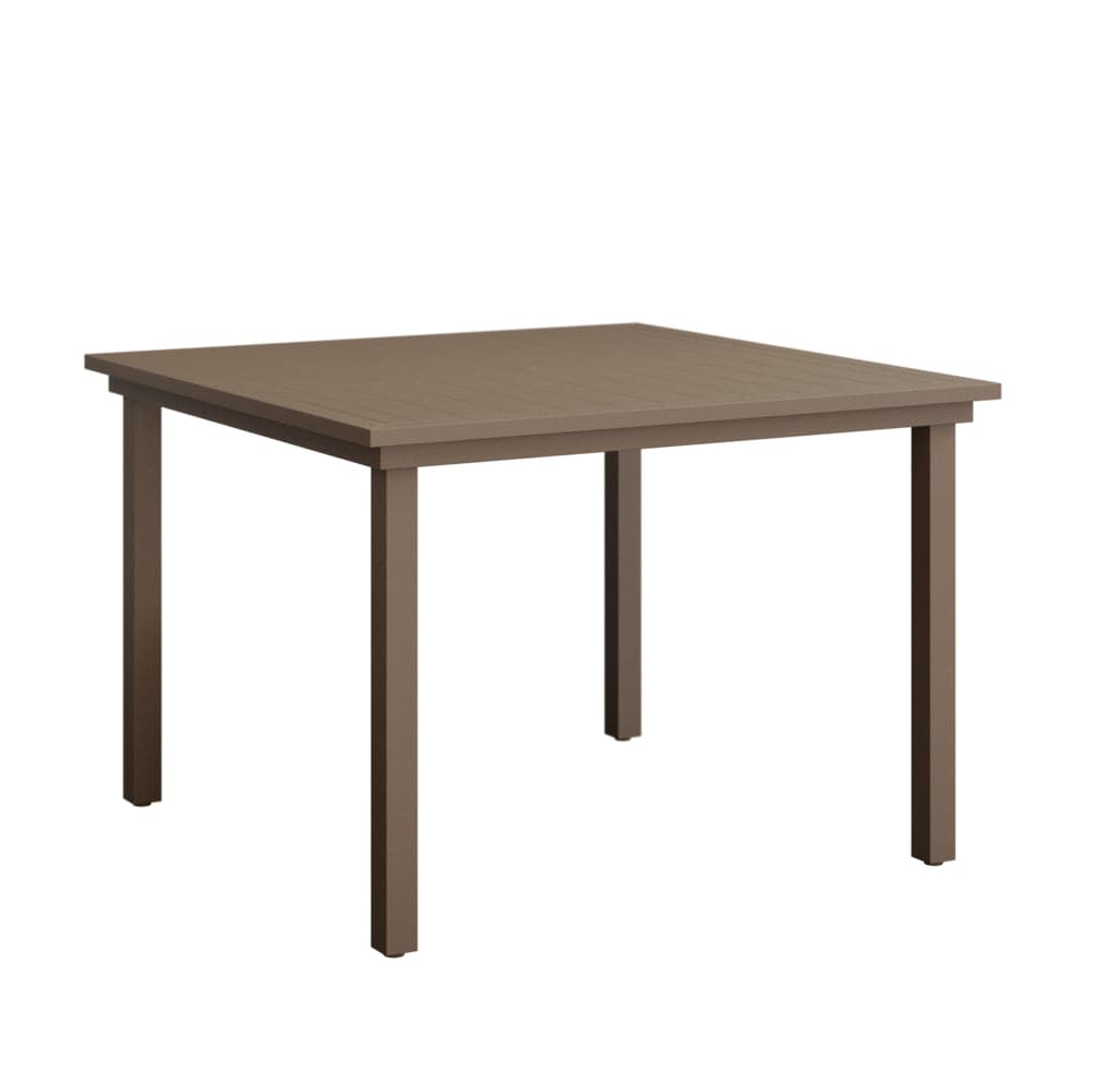 Berlin Gardens Vida 44″ Square Aluminum Dining Table