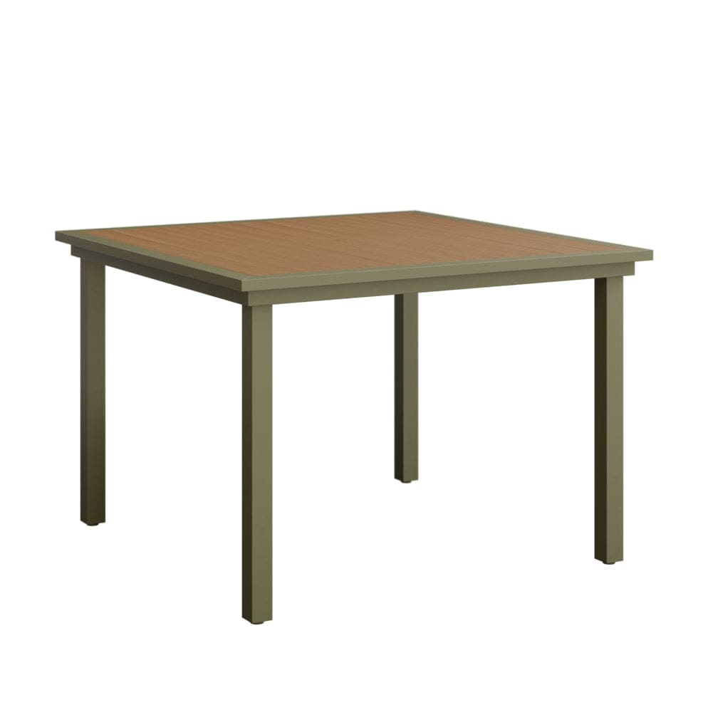 Berlin Gardens Vida 44″ Square Aluminum Dining Table