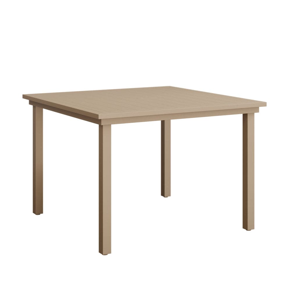 Berlin Gardens Vida 44″ Square Aluminum Dining Table
