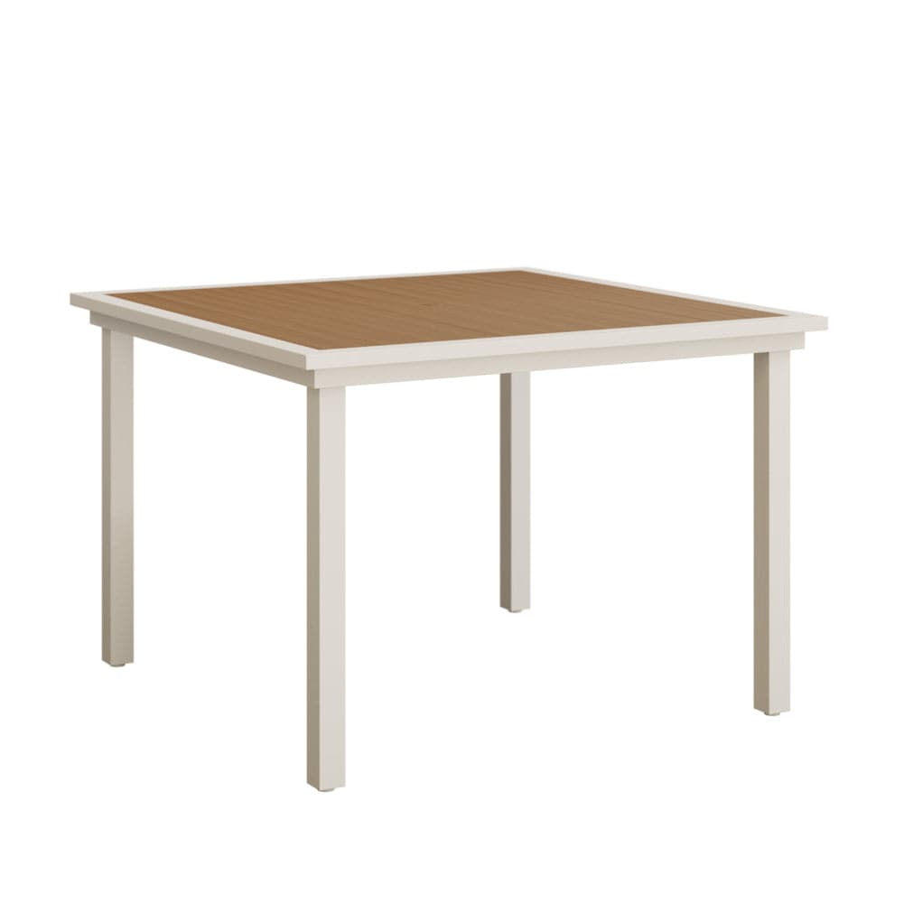 Berlin Gardens Vida 44″ Square Aluminum Dining Table