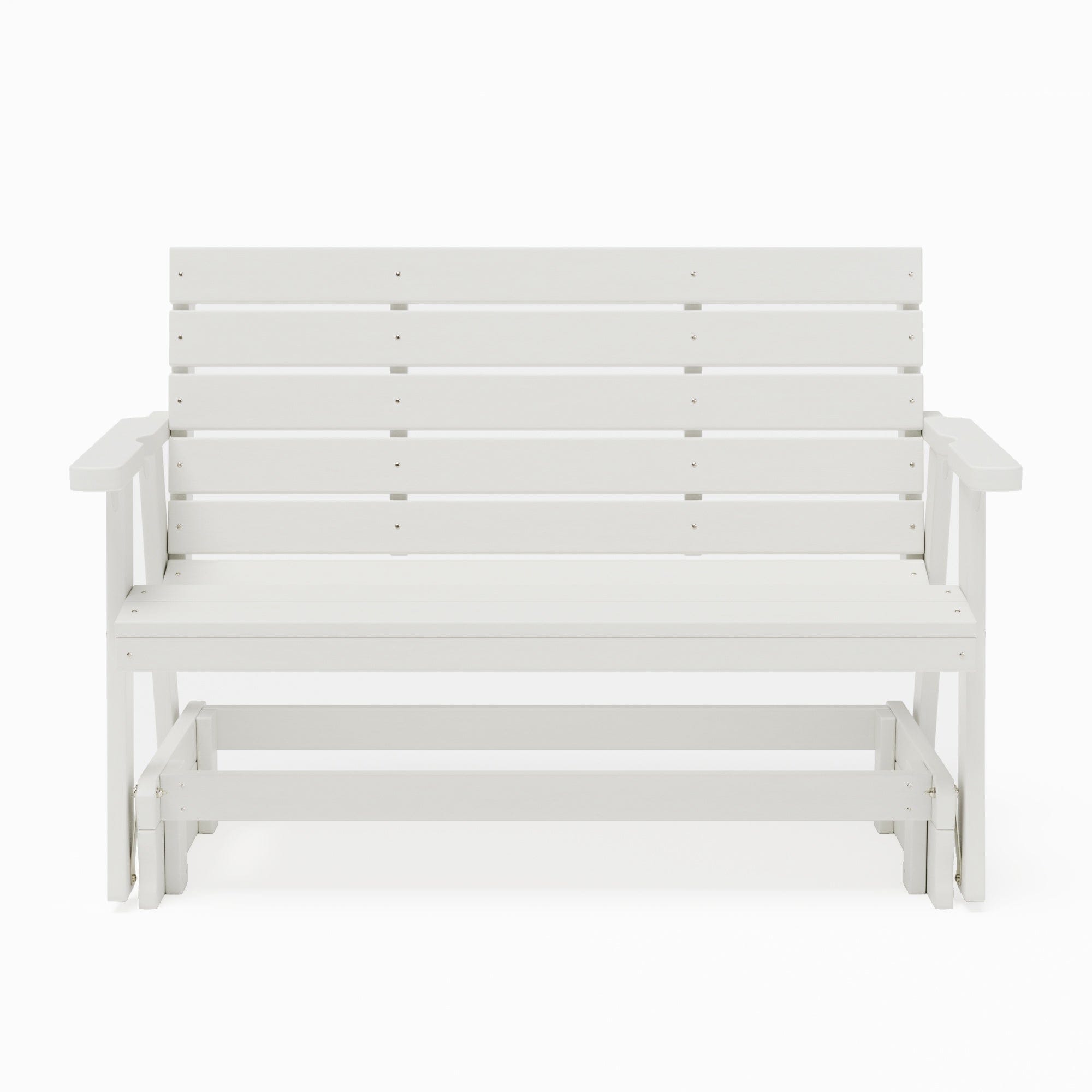 SimplyPoly Amish Made Signature Recycled Plastic Porch Glider