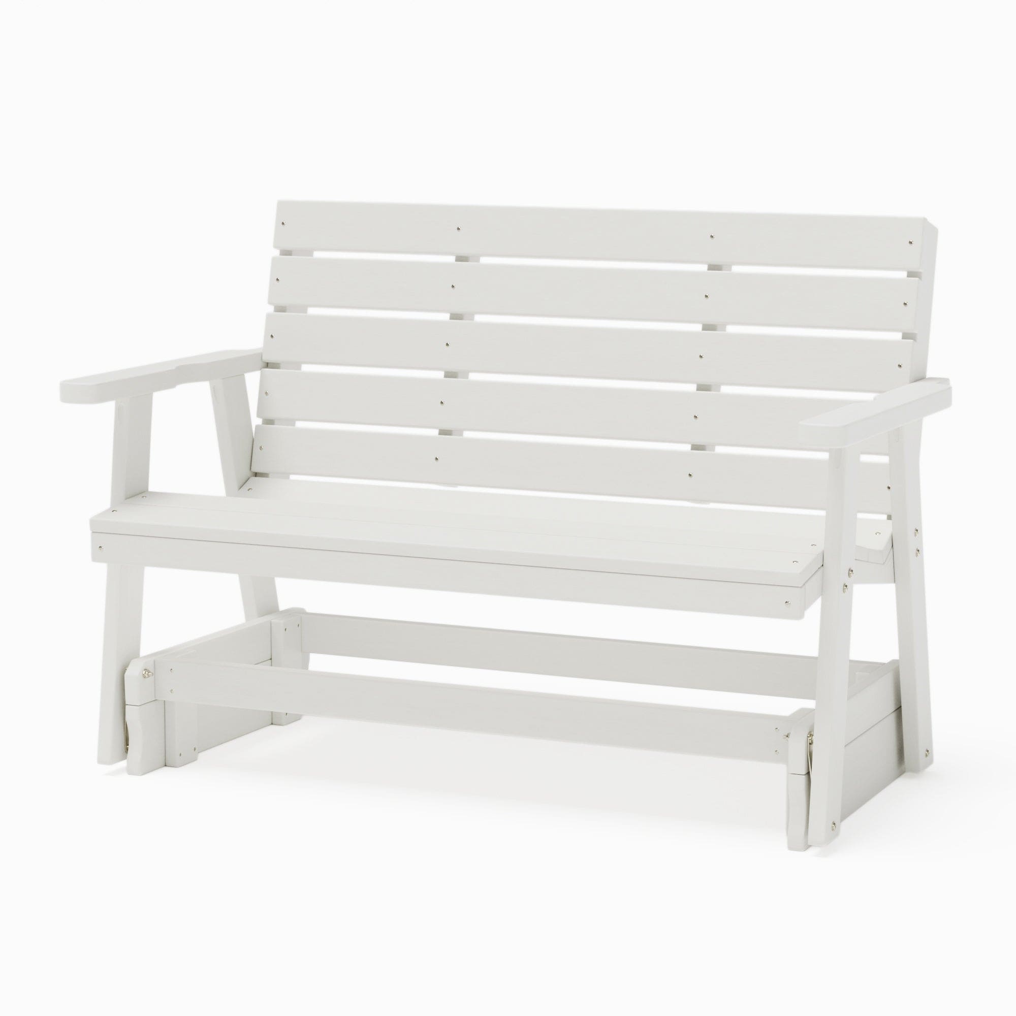SimplyPoly Amish Made Signature Recycled Plastic Porch Glider - Thumbnail 2