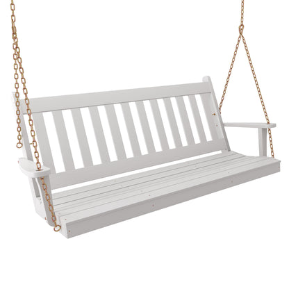 Keystone Amish Co. 4 Foot Franklin Porch Swing, Unfinished