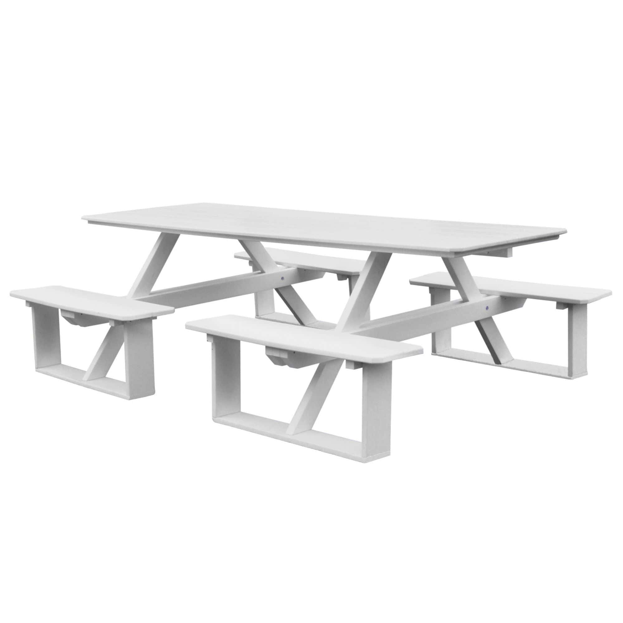 Keystone Amish Co. Traditional Walk-In Poly Lumber Picnic Table