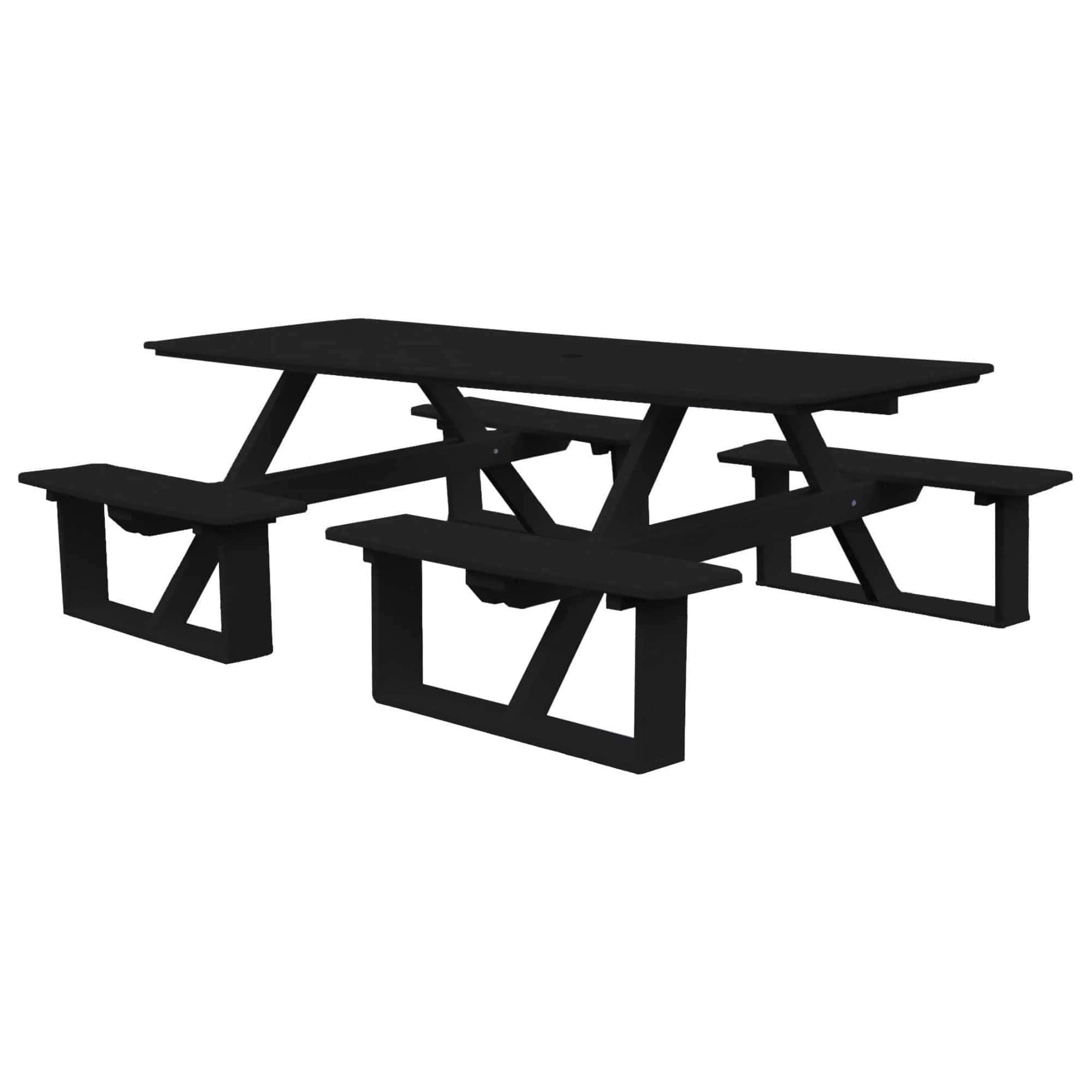 Keystone Amish Co. Traditional Walk-In Poly Lumber Picnic Table