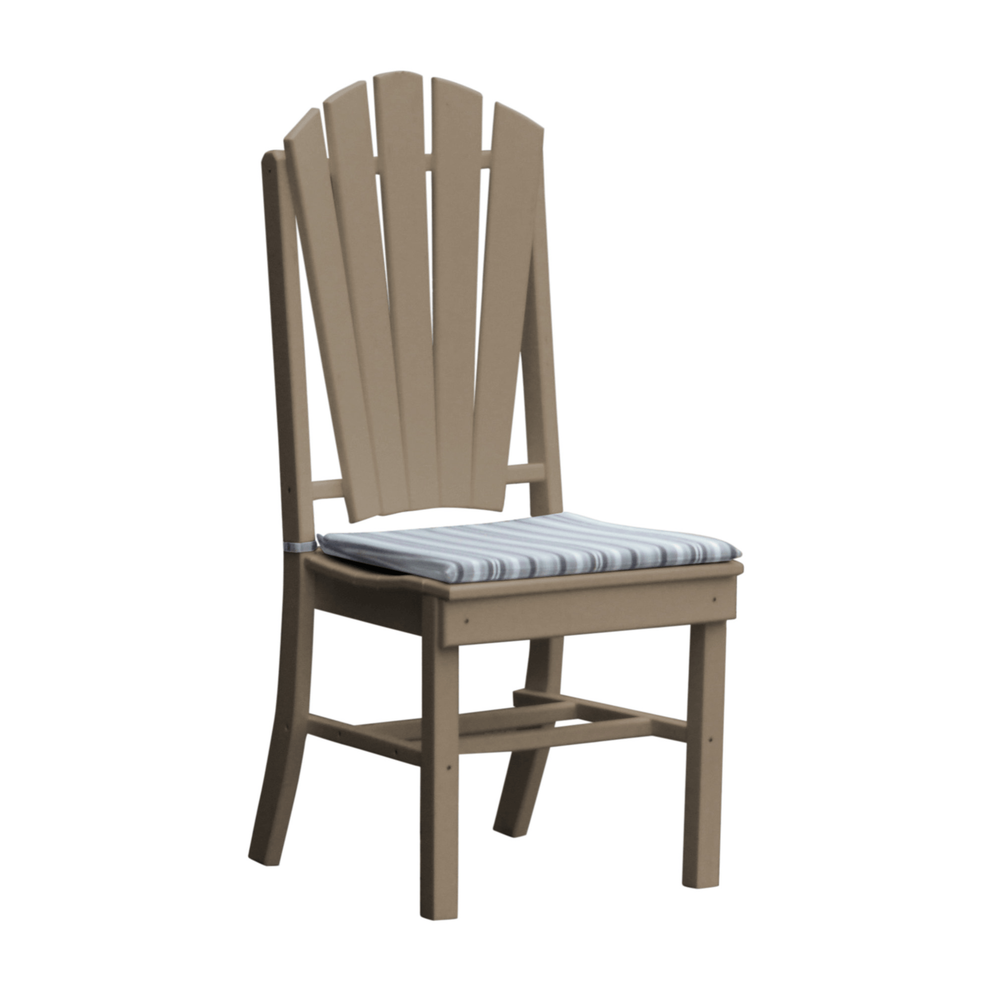Keystone Amish Co. Sunburst Poly Lumber Outdoor Dining Side Chair