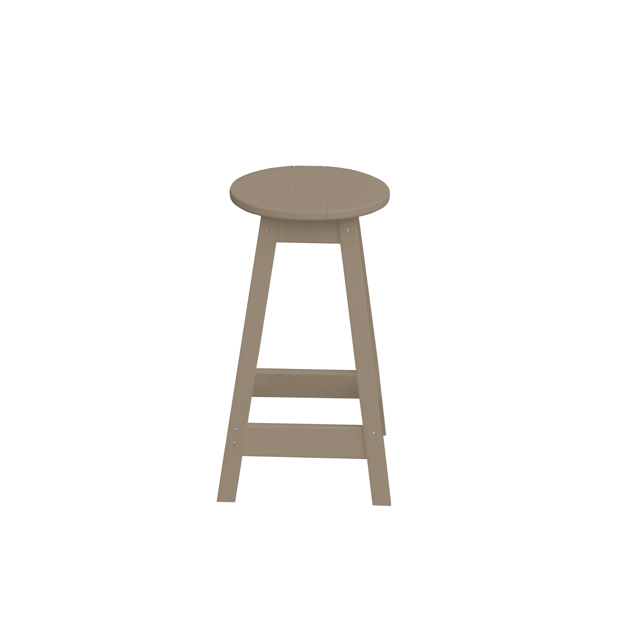 Keystone Amish Co. Poly Round Counter Height Stool