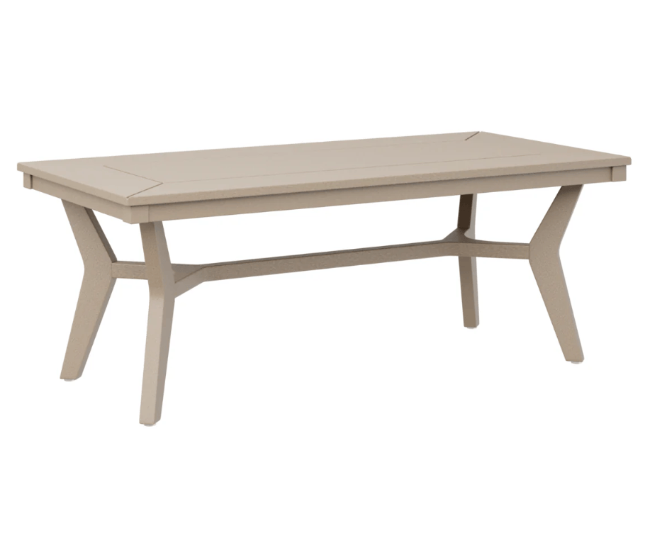 Berlin Gardens Mayhew Outdoor Poly Lumber Rectangular Coffee Table
