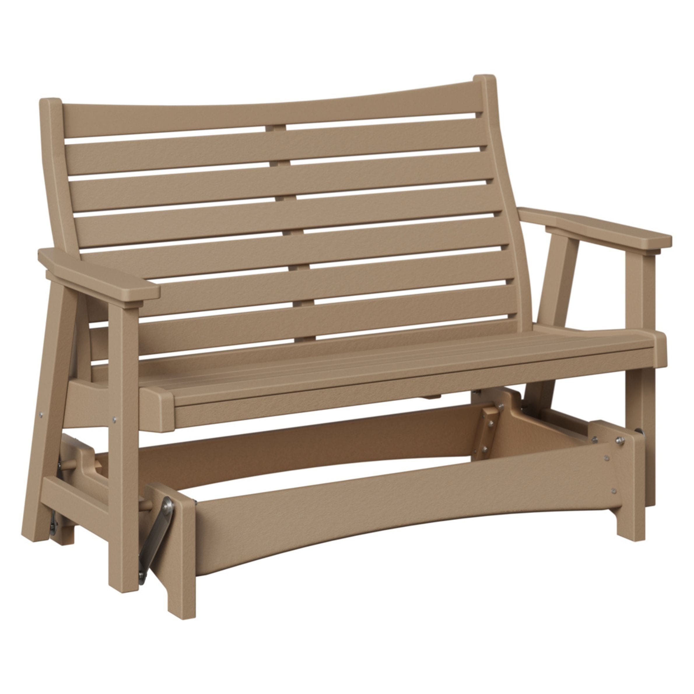 Berlin Gardens Bristol Poly Lumber Double Glider