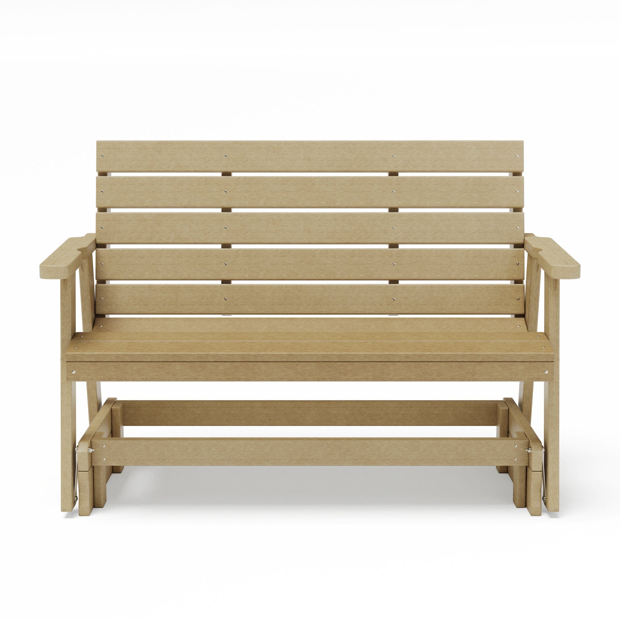 SimplyPoly Amish Made Signature Recycled Plastic Porch Glider