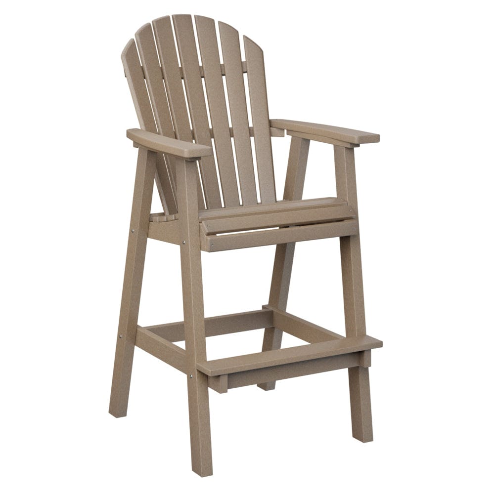 Berlin Gardens Comfo Back Poly Lumber 30" Extra Tall Chair