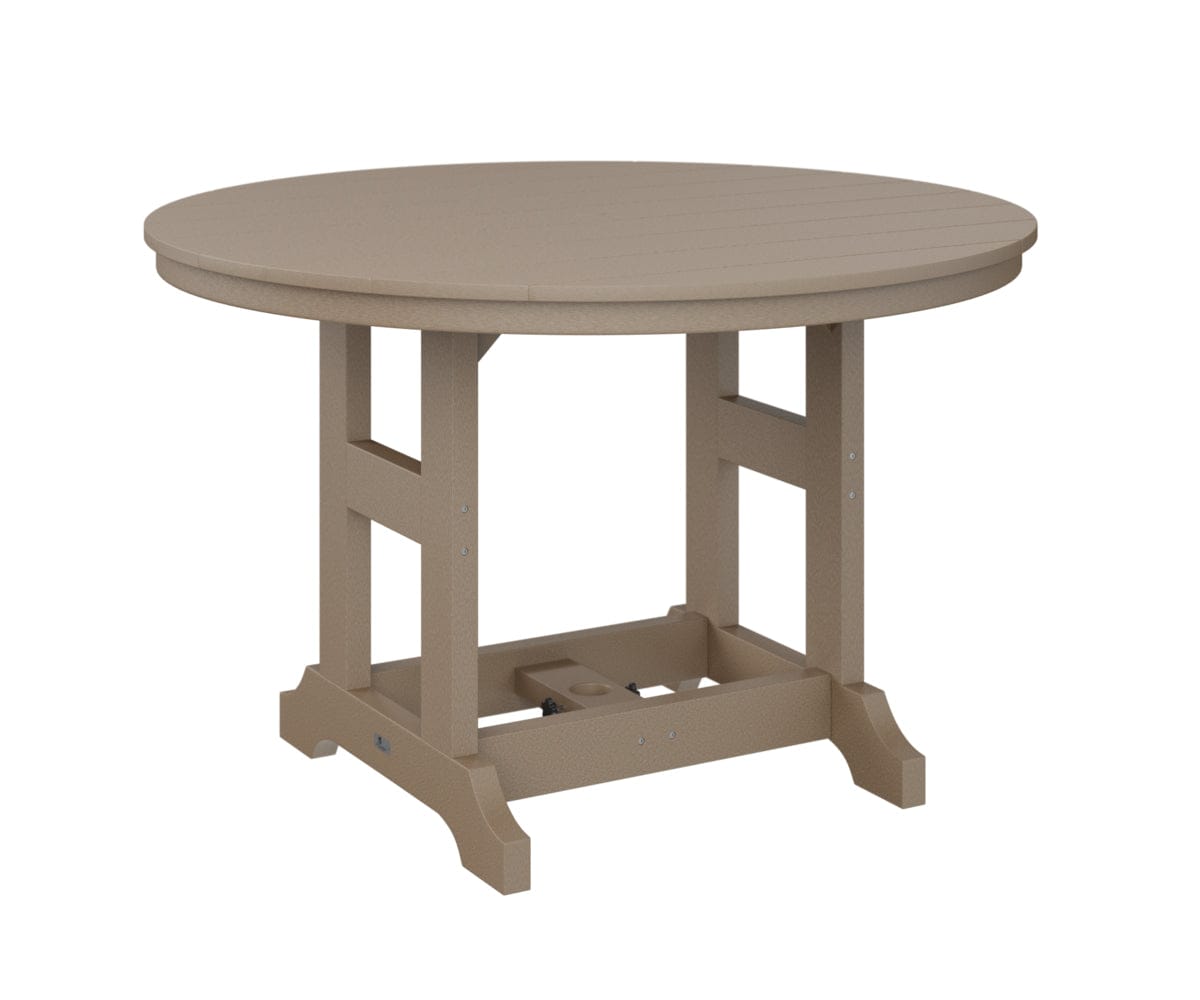 Berlin Gardens Garden Classic 48″ Round Poly Lumber Dining Table