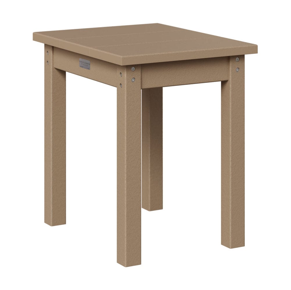 Berlin Gardens Economy Poly Lumber End Table