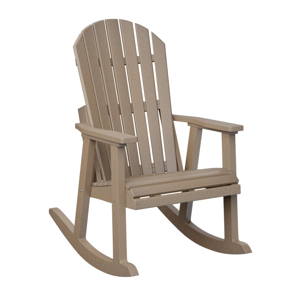 Berlin Gardens Comfo Back Poly Lumber Rocker