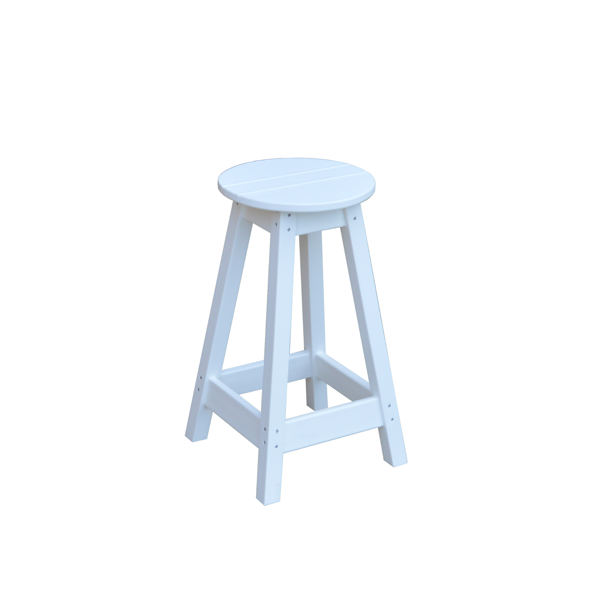Keystone Amish Co. Poly Round Counter Height Stool