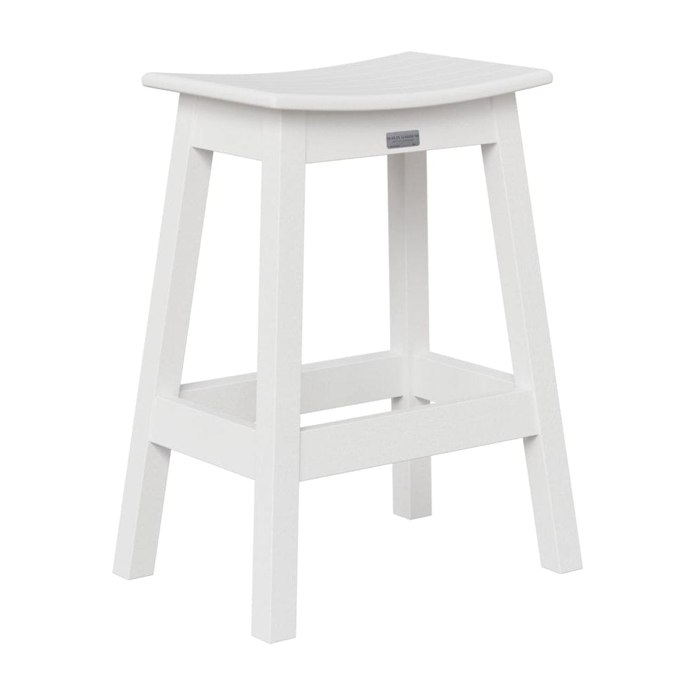 Berlin Gardens Saddle Poly Lumber Counter Stool